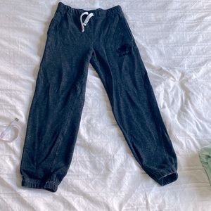 Roots Kids sz 10 Joggers black charcoal